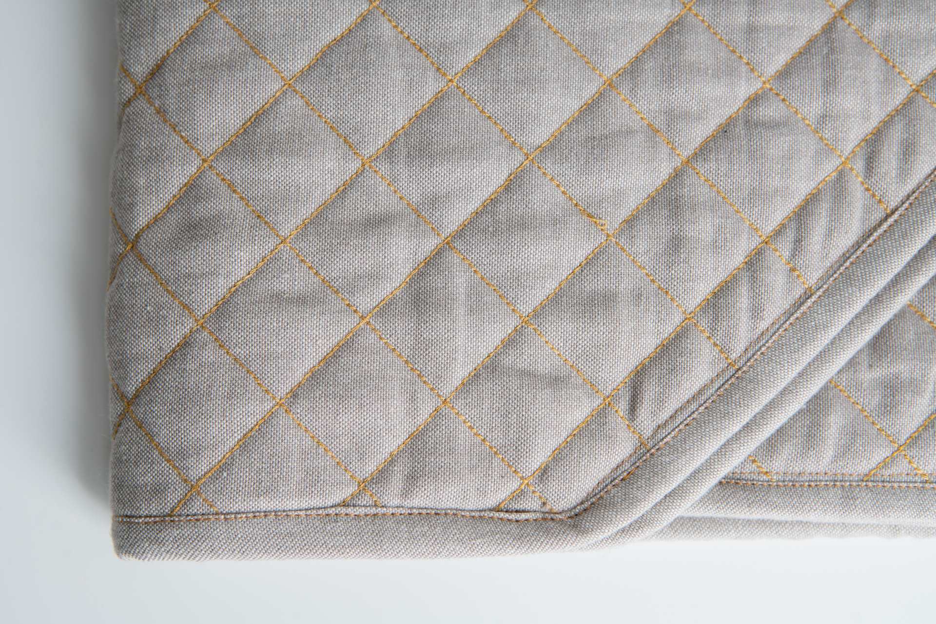 Quilted Table Runner - Organic Cotton-2