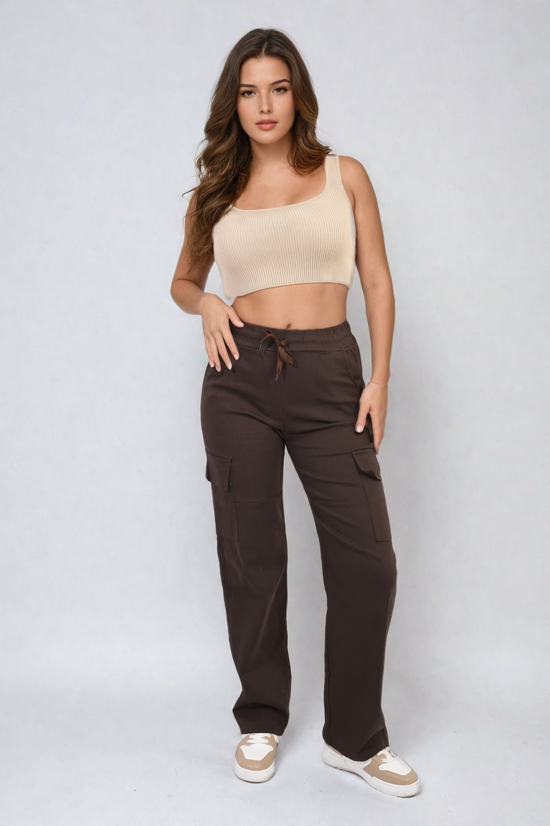 Cargo Pocket Trousers-0