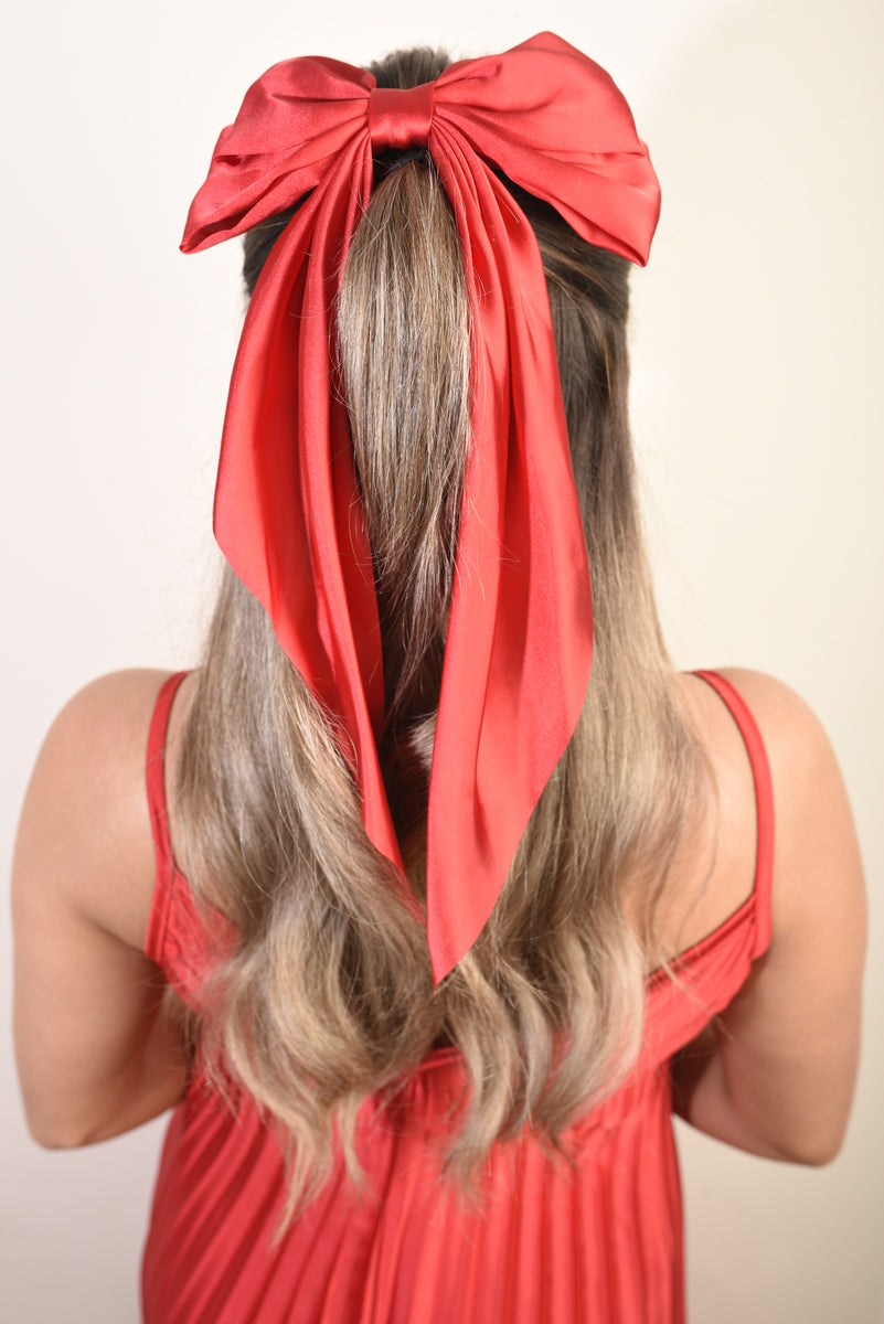 Elegant Big Bow Hair Clips-13